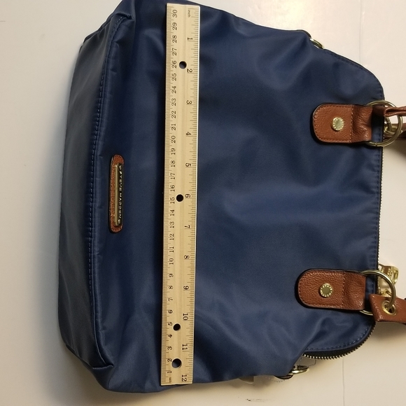 Steve Madden blue microfiber purse - Picture 2 of 8